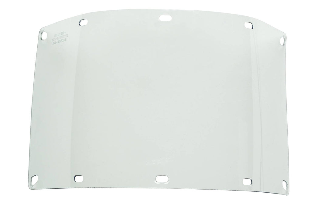 Bullard Clear, Heat-Formed Tritan Visor 7" x 15" x 0.040" for use with Sentinel 2 Headgear only.