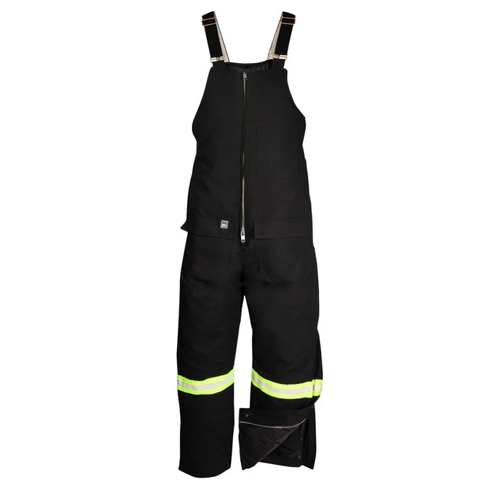 Big Bill Insulated Bib Overall with Reflective Material - Black