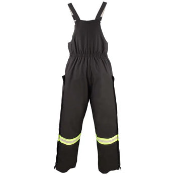 Big Bill Insulated Bib Overall with Reflective Material - Black