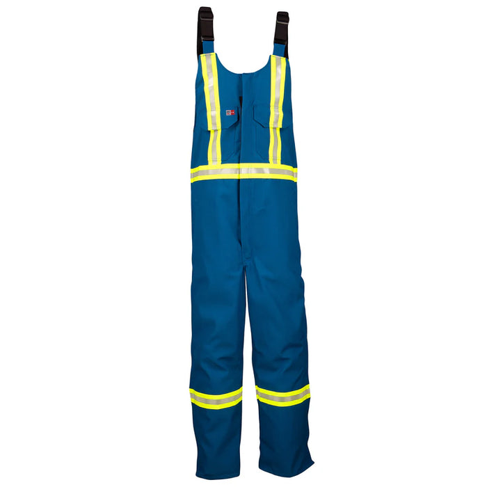 Big Bill DuPont™ Nomex® IIIA Unlined FR Bib Overall with Reflective Tape - Royal blue