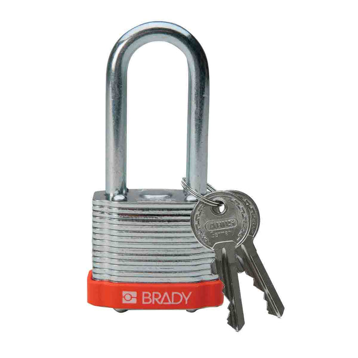 Steel Lockout Padlocks - Keyed Different-Steel Padlocks-Brady-[Safety Supply]-Mann Supply