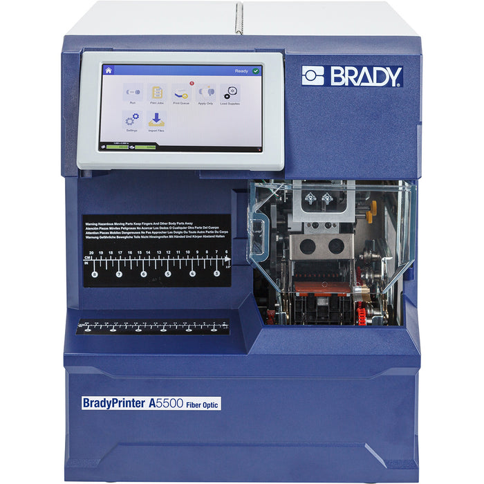 BradyPrinter A5500 Fiber Optic Flag Printer Applicator with Product and Wire ID Software Suite