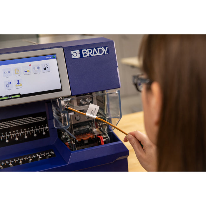 BradyPrinter A5500 Fiber Optic Flag Printer Applicator with Product and Wire ID Software Suite
