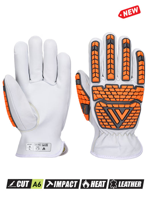 Impact Goat Leather Cut Glove A6 - Style A747