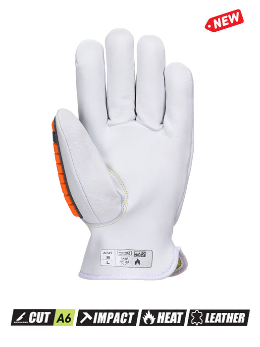 Impact Goat Leather Cut Glove A6 - Style A747