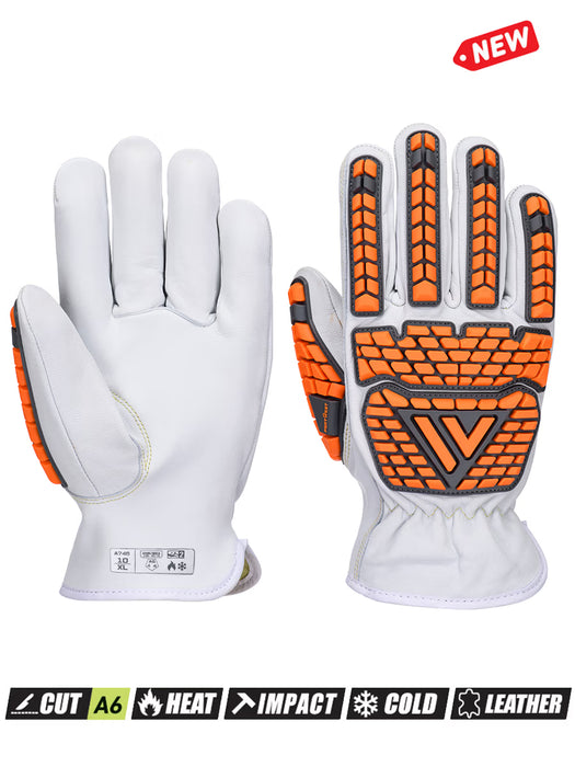 Impact Goat Leather Thermal Cut Glove A6 - Style A748