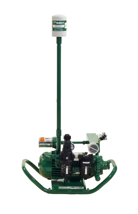 Bullard GVX Supplied Air Free Air Respirator System with FRIGITRON2000 Cool Tube, ADP20 and F35 1/2" Industrial Interchange