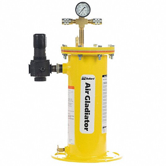 Bullard Supplied Air Gladiator Filter Assembly 2 Outlet and 6 Outlet 1" NPT Inlet 3/8" NPT Outlets