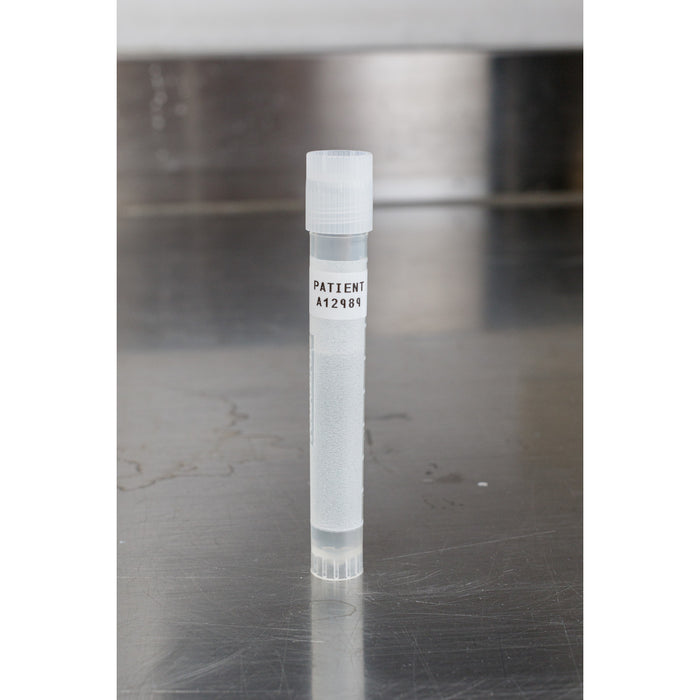 Self-Laminating Cryogenic Polyester Laboratory Labels with Ribbon for M21 Printers - 0.5"