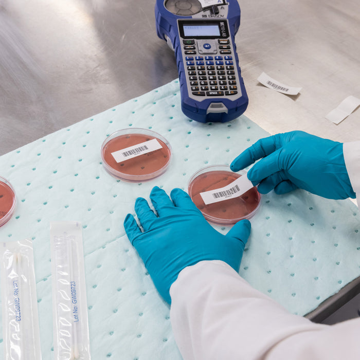 Brady Chemical Resistant Cryogenic Polypropylene Lab Labels - Roll of 2000 for 3 Core Printers - Durable & Reliable