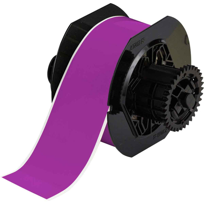 Brady All Weather Permanent Adhesive Vinyl Label Tape for B30 Printers - Durable, Weatherproof Labels for Professional Use
