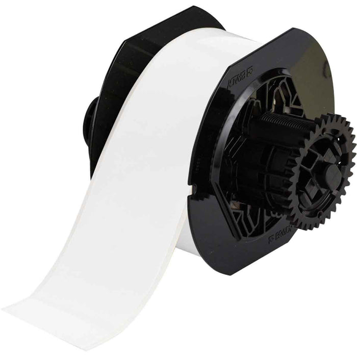 Brady All Weather Permanent Adhesive Vinyl Label Tape for B30 Printers - Durable, Weatherproof Labels for Professional Use