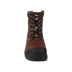 Big Bill Traction 360 Waterproof Metal Free 8" Work Boots - Brown
