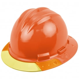 Bullard AboveView - Full Brim Hat with a 4pt FlexGen Suspension & Front Brim Visor to See Above (Yellow Visor)