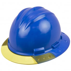 Bullard AboveView Elevate - Full Brim Hat with a 4pt FlexGen Suspension, Front Brim Visor to See Above & 3-pt Non-Elastic Chinstrap (Yellow Visor).