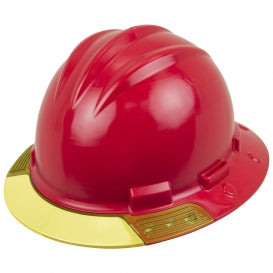 Bullard AboveView Elevate - Full Brim Hat with a 4pt FlexGen Suspension, Front Brim Visor to See Above & 3-pt Non-Elastic Chinstrap (Yellow Visor).