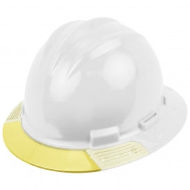 Bullard AboveView - Full Brim Hat with a 4pt FlexGen Suspension & Front Brim Visor to See Above (Yellow Visor)