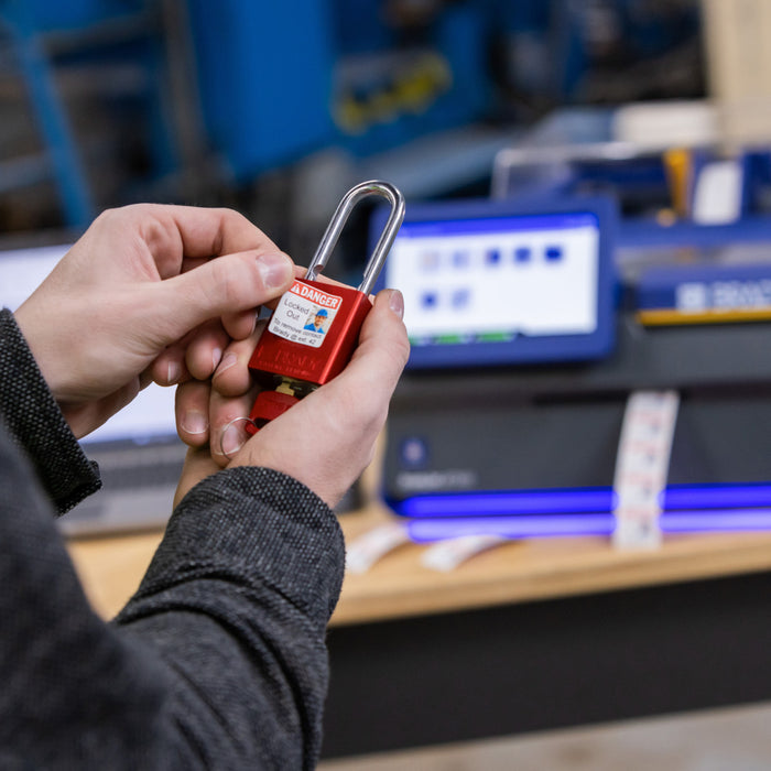 LINK360 Safety Software with BradyJet J7300 and Lockout Tagout Materials Kit