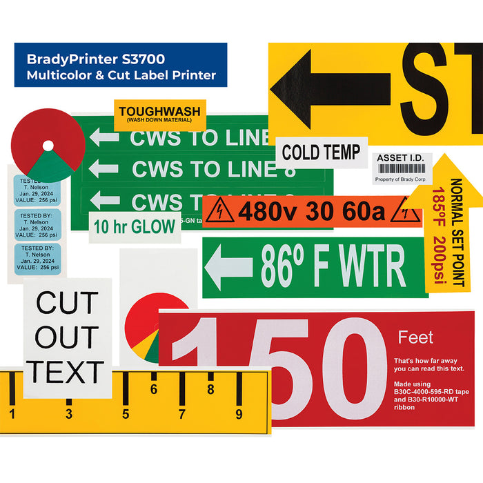 LINK360 Safety Software with BradyPrinter S3700 and Lockout Tagout Materials Kit