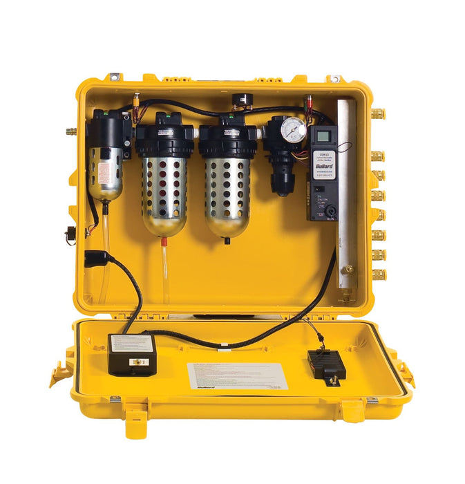 Bullard Clean Air Box (CAB) 15 CFM Supplied Air Filtration Systems with Multiple Outlet & Connection Options