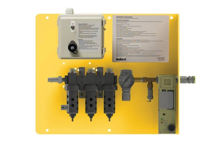 Bullard Clean Air Box (CAB) 15 CFM Supplied Air Filtration Systems with Multiple Outlet & Connection Options
