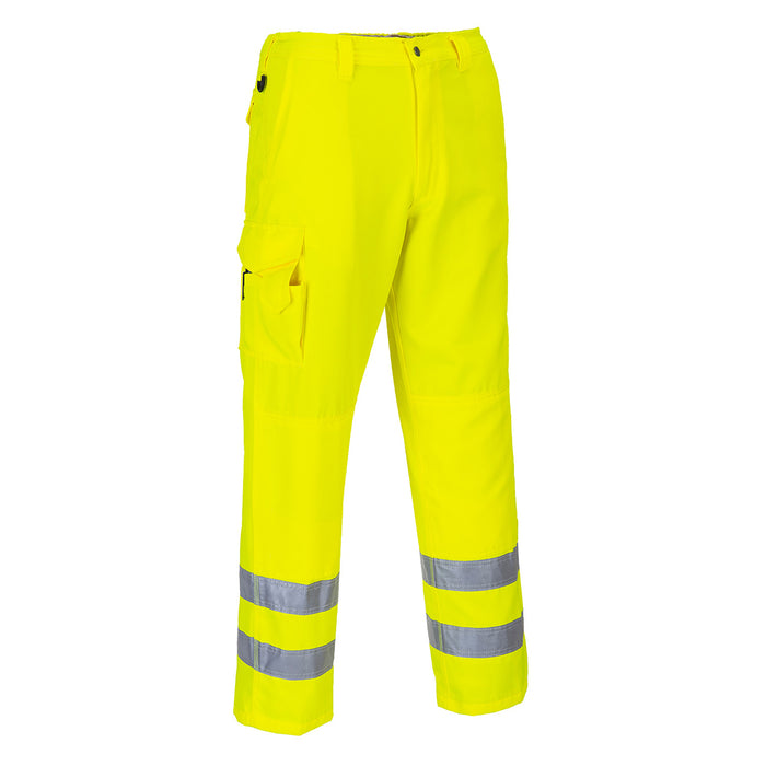 E046 - Hi-Vis Cargo Pants Yellow