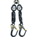 Joey Lightweight - 6ft Dual Webbed Self-Retracting Lifeline with Rebar Hooks-Self Retracting Lifeline-Safe Keeper-Mann Supply