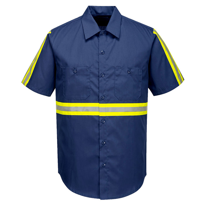 Iona Xtra Enhanced Shirt S/S - F124-Shirts and Tops-Portwest-[Safety Supply]-Mann Supply