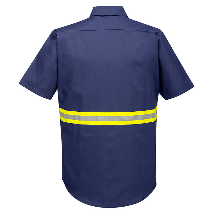 Iona Xtra Enhanced Shirt S/S - F124-Shirts and Tops-Portwest-[Safety Supply]-Mann Supply