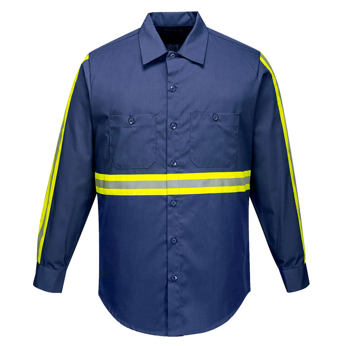 Iona Xtra Enhanced Shirt L/S - F125-Shirts and Tops-Portwest-[Safety Supply]-Mann Supply