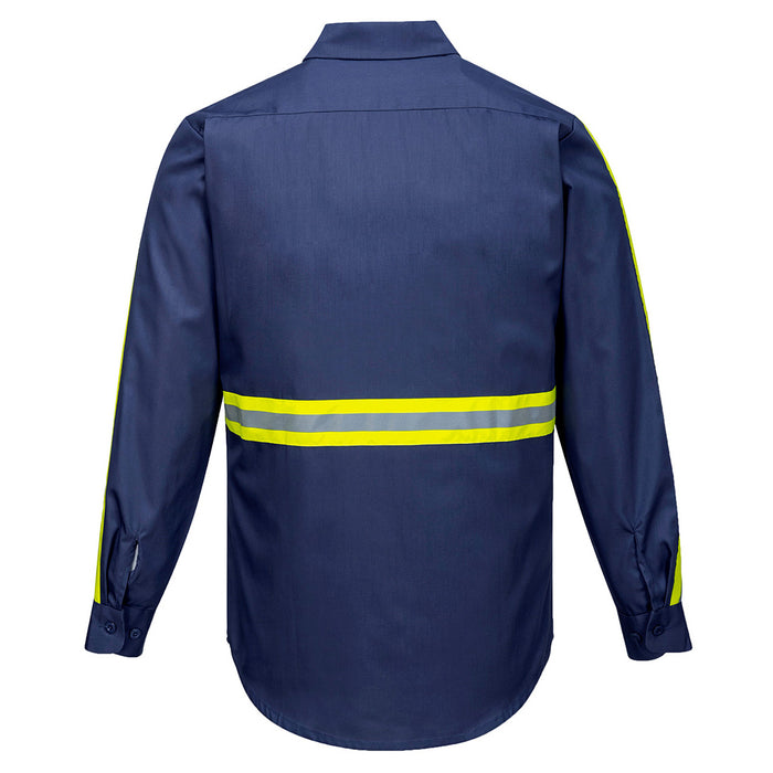 Iona Xtra Enhanced Shirt L/S - F125-Shirts and Tops-Portwest-[Safety Supply]-Mann Supply