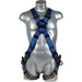 4-Point Adjustable Positioning and Climbing Harness With Dorsal, Hip, and Sternal D-Rings-Harness-Safe Keeper-Mann Supply