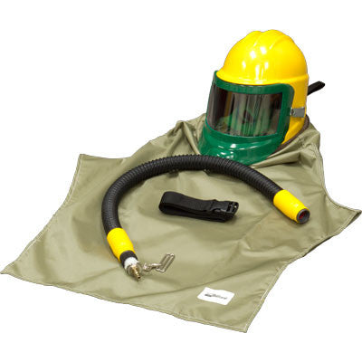 Bullard GVX Supplied Air Blast Respirator Assembly with AC1000 1/4" Industrial Interchange Fitting