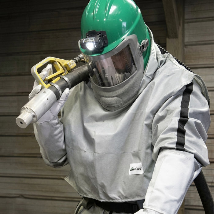Bullard GVX Supplied Air Blast Respirator Assembly with F30 Continuous Flow 1/4" Industrial Interchange Fitting