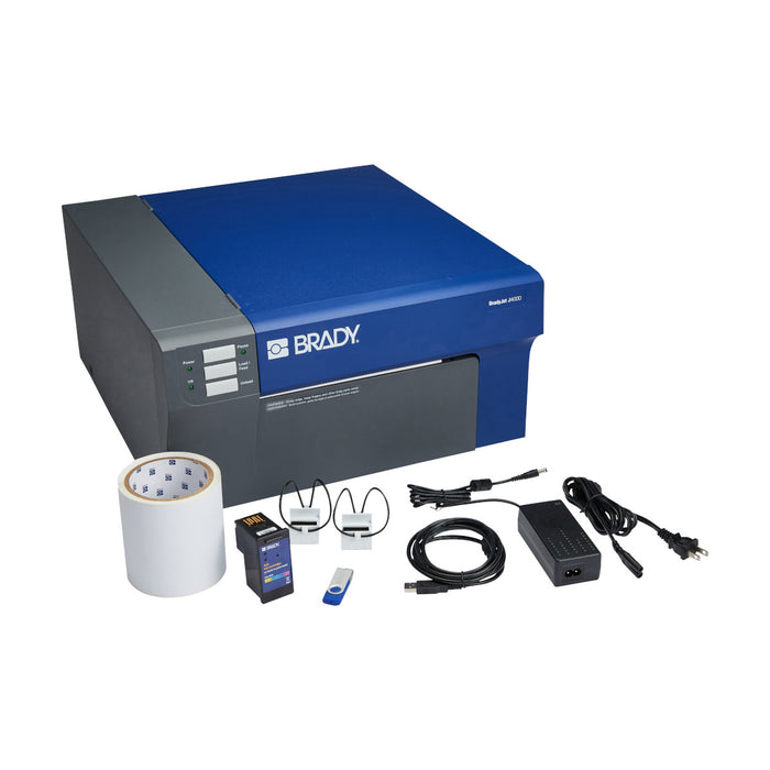 BradyJet J4000 Color Label Printer with Safety and Facility ID Software
