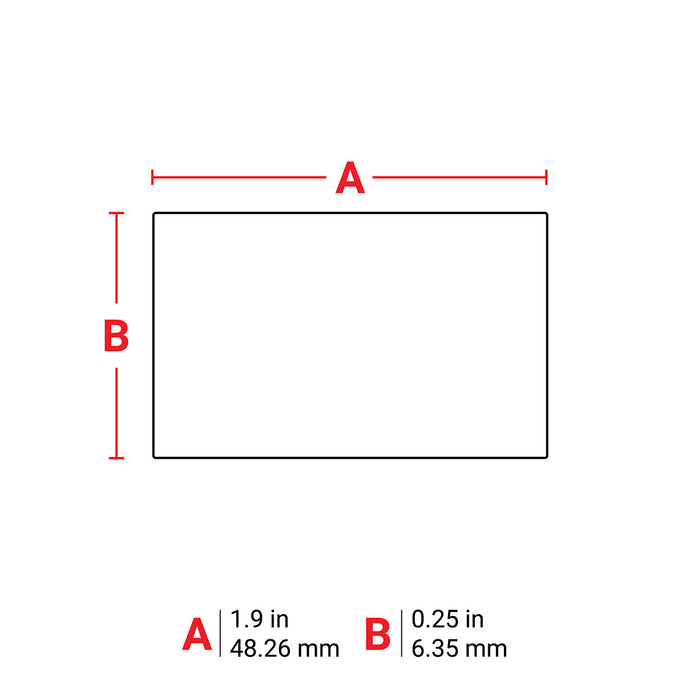 Solvent and Chemical Resistant Polyester Laboratory Labels with Ribbon for M4 M5 Printers