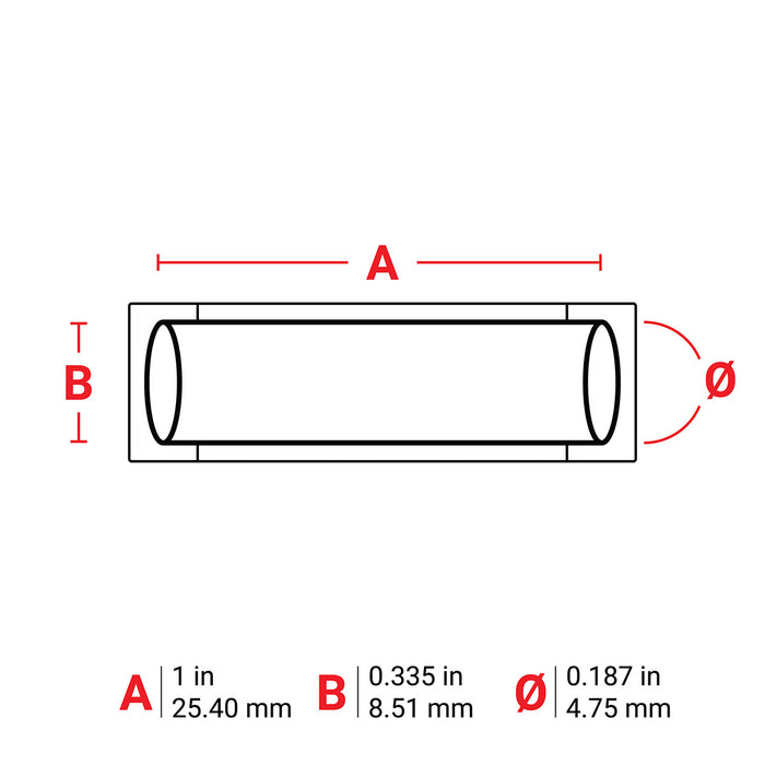 PermaSleeve Heat Shrink Wire & Cable Labels for M6 & M7 Printers - Durable, Blue, Ideal for Professionals & DIY Projects