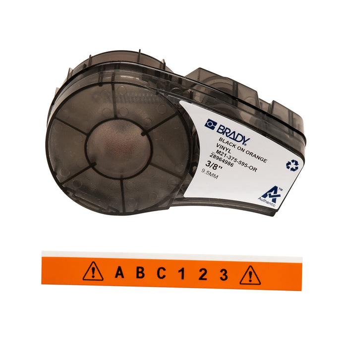 Brady All Weather Permanent Adhesive Vinyl Label Tape & Ribbon for M21 Printers - Durable, Versatile, Ideal for Professionals