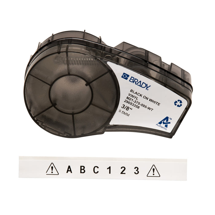 Brady All Weather Permanent Adhesive Vinyl Label Tape & Ribbon for M21 Printers - Durable, Versatile, Ideal for Professionals
