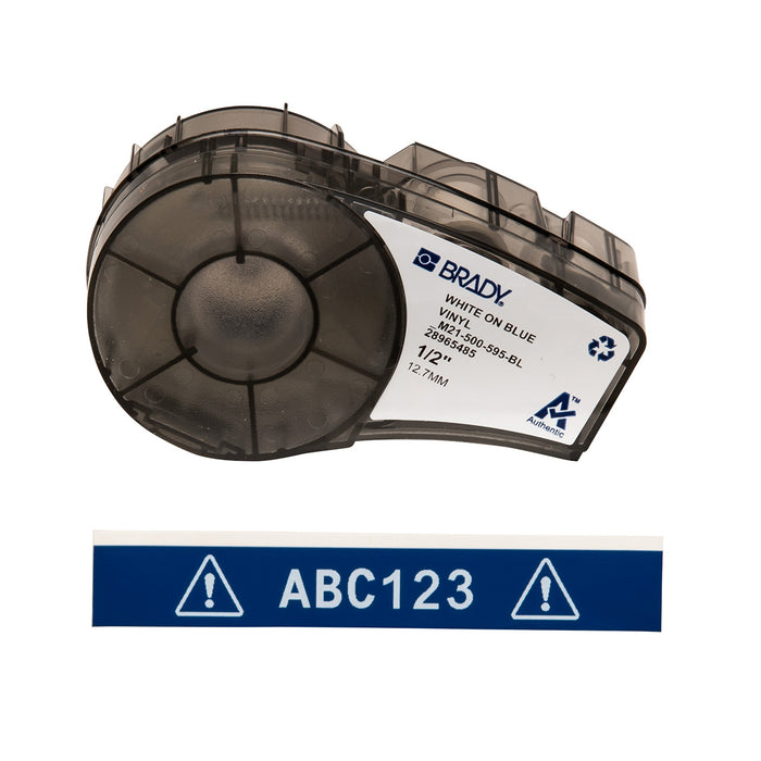 Brady All Weather Permanent Adhesive Vinyl Label Tape & Ribbon for M21 Printers - Durable, Versatile, Ideal for Professionals