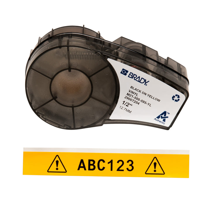Brady All Weather Permanent Adhesive Vinyl Label Tape & Ribbon for M21 Printers - Durable, Versatile, Ideal for Professionals