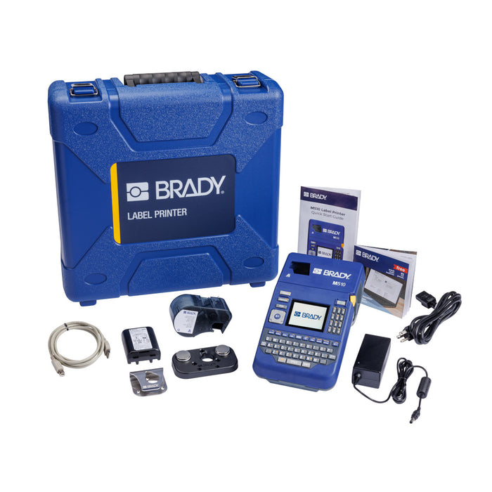 M510 Portable Industrial Label Printer with Accessories Kit-Portable Label Printers-Brady-[Safety Supply]-Mann Supply