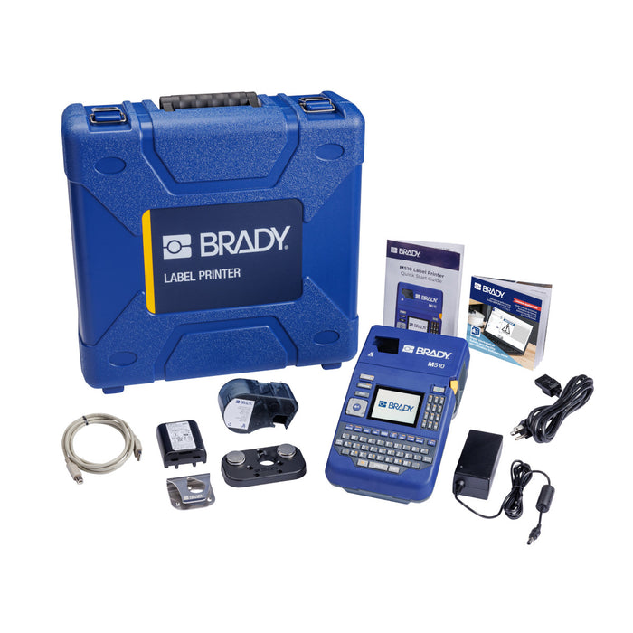 M510 Portable Label Printer with Safety and Facility ID Software and Accessories Kit-Portable Label Printers-Brady-[Safety Supply]-Mann Supply