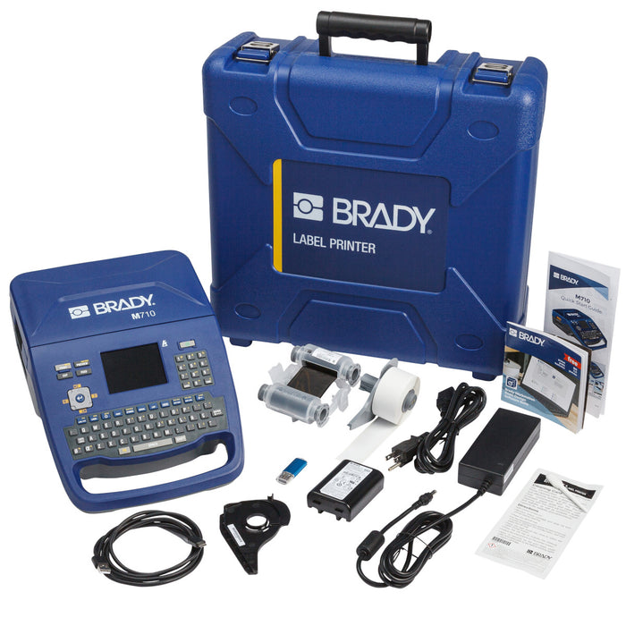 M710 Portable Label Printer with Hard Case-Portable Label Printers-Brady-[Safety Supply]-Mann Supply