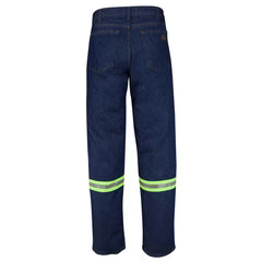Big Bill Westex® Indigo® FR Relaxed Fit Jeans with Reflective Tape - Pre-washed