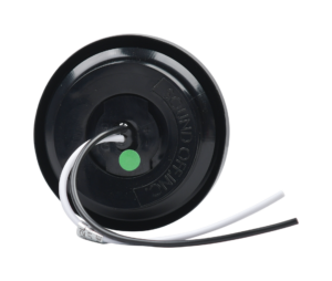 Opti-Luxx 200 Series 2" Round Red & Amber Marker (Grommet, 2-Wire Connection)