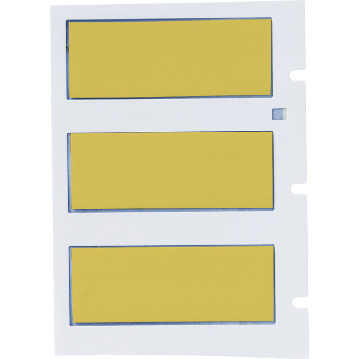 PermaSleeve Yellow Heat Shrink Wire & Cable Labels for M6 & M7 Printers - Durable, Versatile Marking Solution
