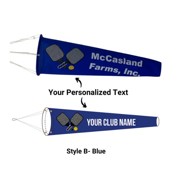 Personalized Pickleball Windsock