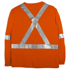 Big Bill High Visibility FR Long Sleeve T-Shirt - Orange