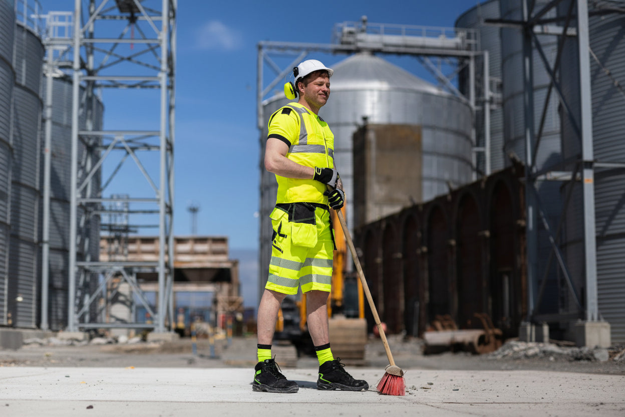 Reflective Wear For Railway Workers 